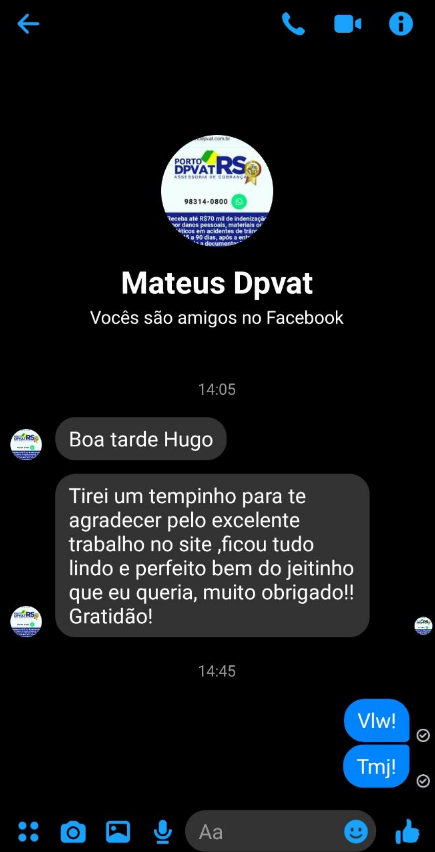 Depoimento Mateus