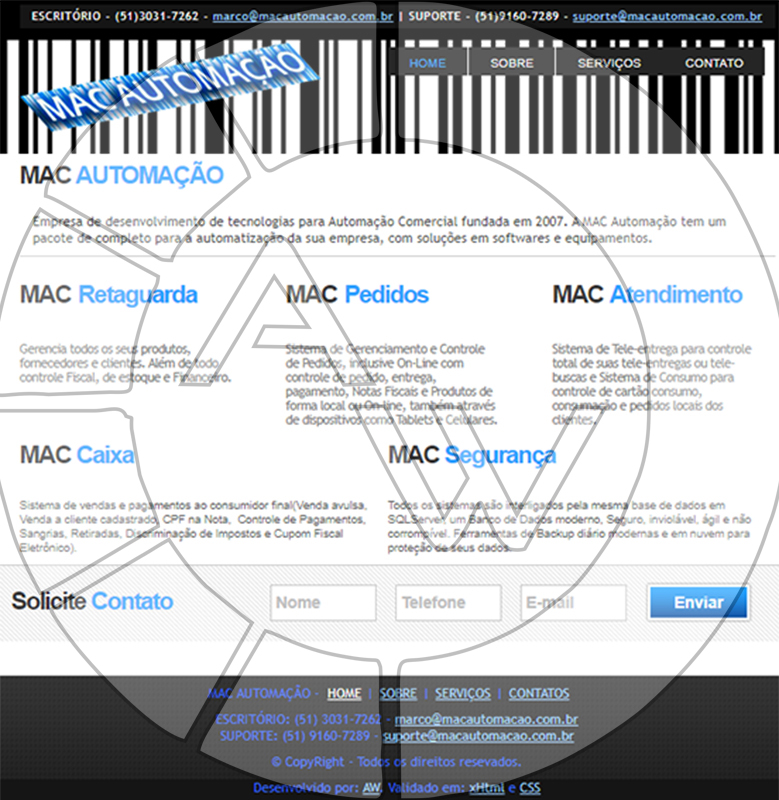 Site Mac Automação